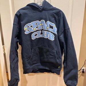 Broken Planet Space Club Navy Hoodie